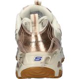 Skechers Dames D'Lites Sneaker - Natuurlijk - Comfortabel met Memory Foam
