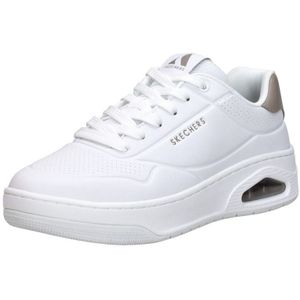 Skechers - Uno Court - Sneakers - Beige - Synthetisch