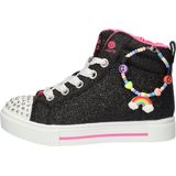 Skechers - S-Lights Twinkle Charms Bestie - Hoge Sneakers - Glitter