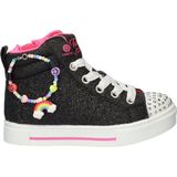 Skechers - S-Lights Twinkle Charms Bestie - Hoge Sneakers - Glitter