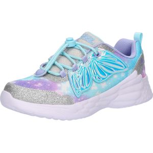 Skechers - Dream Racer Wing Brites - Sneakers - Zilver - Lichtgevend - Mesh