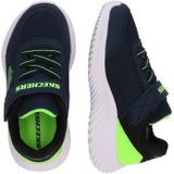Skechers - Bounder - Sneakers - Navy/Lime - Marine Groen