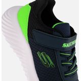 Skechers - Bounder - Sneakers - Navy/Lime - Marine Groen