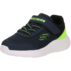 Skechers - Bounder - Sneakers - Navy/Lime - Marine Groen