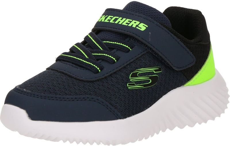 Skechers - Bounder - Sneakers - Navy/Lime - Marine Groen