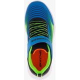 Skechers - Microspec Advance - Sneakers - Blauw/Groen - Polyester