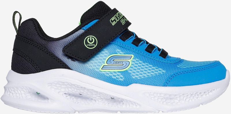 Skechers SKECHERS METEOR-LIGHTS Sneaker, Klettschuh mit Blinkfunktion, Größenschablone zum Download