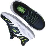 SKECHERS - S-Lights Meteor-Lights-Brisk - Baskets - Marineblauw - Synthetisch/Textiel