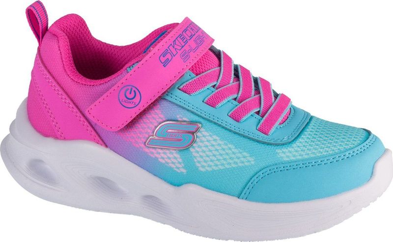 Skechers Sola Glow - Ombre Deluxe 303714L-PKTQ voor meisje Roze Sneakers