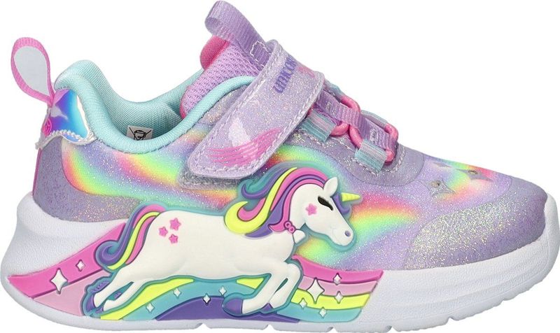 Skechers - Unicorn Chaser - Sneakers - Paars - Textiel
