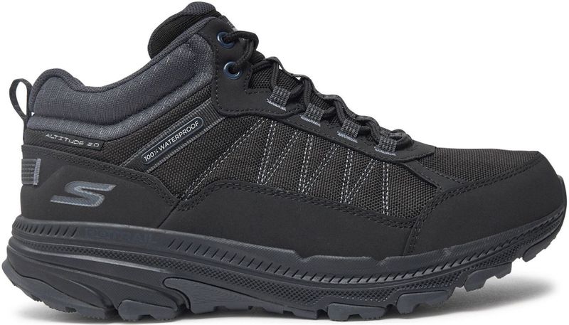 Skechers - 129531 - Wandelschoenen - Grijs - PU - Waterafstotend