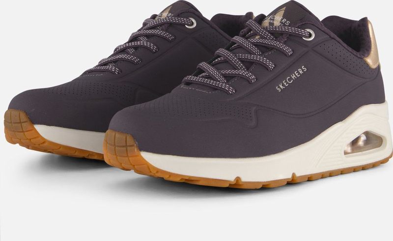 Skechers Uno Shimmer Away Sneakers - Dames - Paars