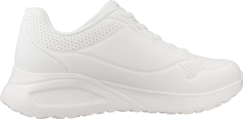 Skechers - Uno Lite - Sneaker - Wit - Duraleather - Gore Laced Slip On