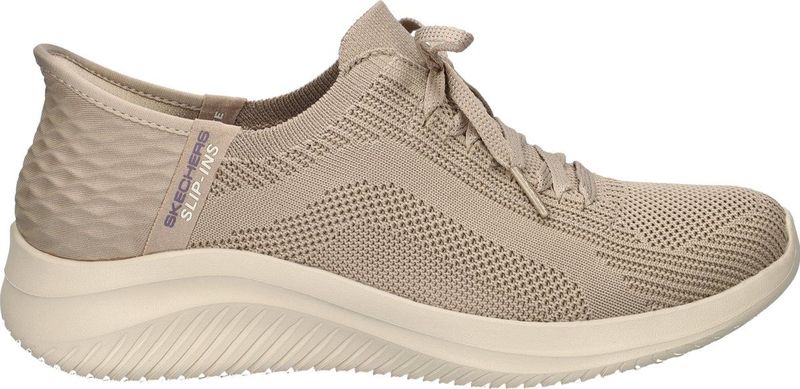 Skechers Hands Free Slip-Ins Ultra Flex 3 0 dames sneaker - Taupe