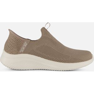 Skechers - Slip-ins Ultra Flex - Instappers - Taupe - Mesh/Textiel