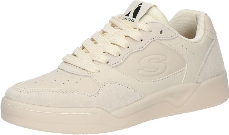 Skechers - Koopa Court - Volley Low Varsity Sneakers - Gebroken Wit