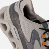 Slippers - Lichtgrijs/Donkergrijs - Instapschoen - Contrasterende Details