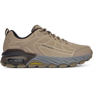 Skechers - 237672 Max Protect - Wandelschoenen - Zwart - Waterafstotend, PU Bovenwerk