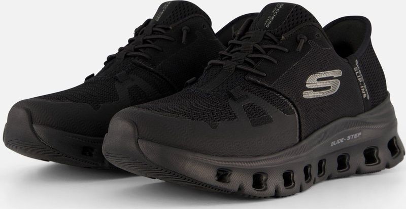 Skechers - Glide-Step Pro - Dames Instappers - Zwart - Vegan Textiel
