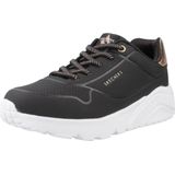 Skechers Uno Lite meisjes sneakers zwart goud Extra comfort Memory Foam