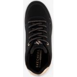 Skechers Uno Lite meisjes sneakers zwart goud Extra comfort Memory Foam