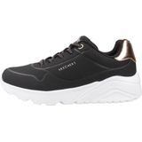 Skechers Uno Lite meisjes sneakers zwart goud Extra comfort Memory Foam