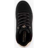 Skechers Uno Lite meisjes sneakers zwart goud Extra comfort Memory Foam