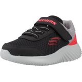 Skechers - Bounder - Sneakers - Grijs - Mesh/Synthetisch