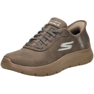 Skechers - Go Walk Flex - Instappers - Bruin - Artikelnummer 124837-BRN