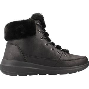 Skechers - 144202 Enkellaarsjes - Zwart - Veganistisch - Casual