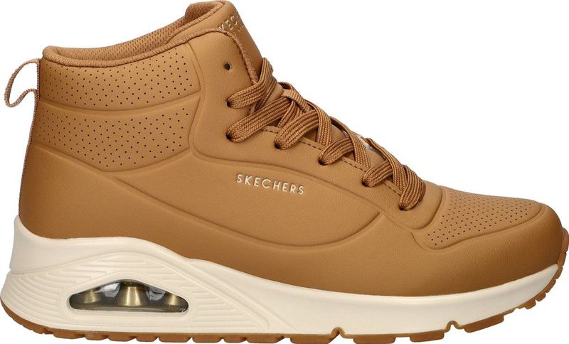 Skechers - Uno - Sneakers - Zwart - Comfortabele Pasvorm