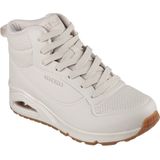 Skechers - Uno Stand - Sneakers - Off White - Duraleer - Hoge sneaker met Veters