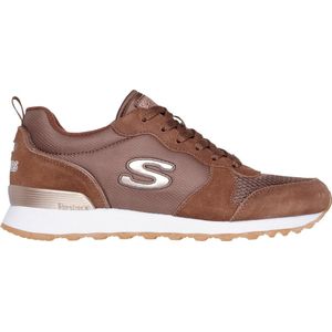 Skechers Og 85 - Goldn Gurl Dames Sneakers - Donkerbruin