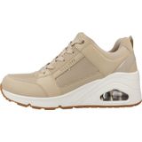 Skechers - Uno Wedge - Sneaker - Natuurlijk - Dames