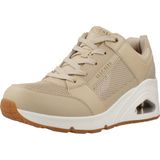 Skechers - Uno Wedge - Sneaker - Natuurlijk - Dames