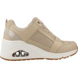 Skechers - Uno Wedge - Sneaker - Natuurlijk - Dames