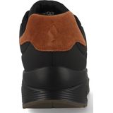 Skechers Uno - Suited On Air Heren Sneakers - Zwart