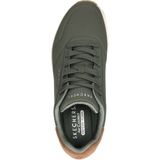 Skechers Uno Suited On Air Heren Sneakers Olijfgroen