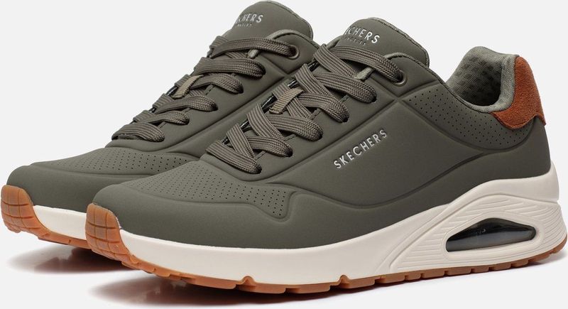 Skechers - Uno - Sportschoenen - Zwart - Skechers Air-Cooled Memory Foam®
