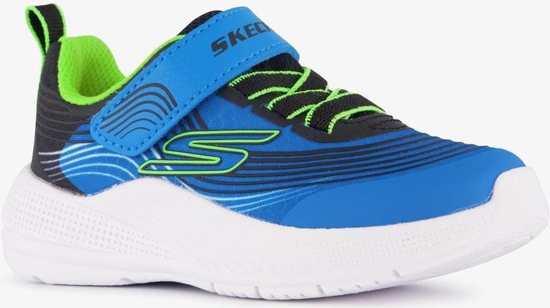 Sneakers - Blauw Groen Zwart - Mesh - Voor Kinderen