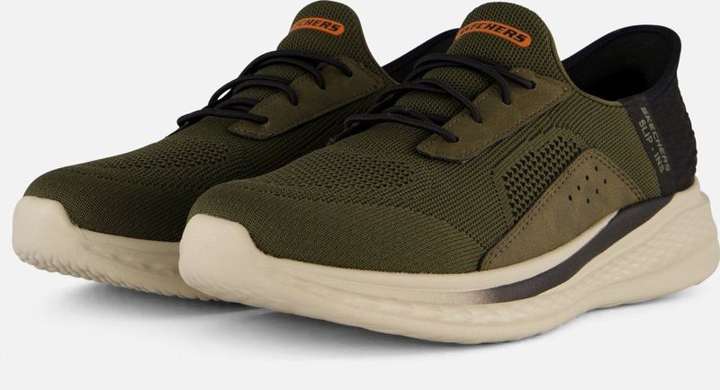 Skechers - Burrito - Sneakers - Groen - Comfortabele Keuze