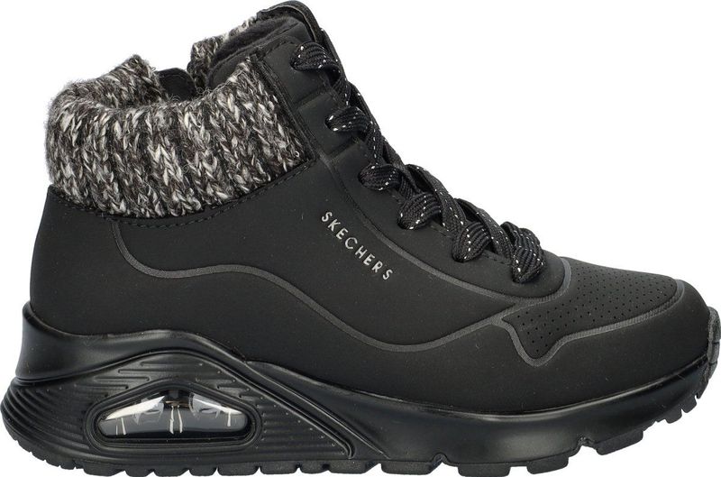 Skechers - Uno Gen1 - Booties - Zwart - Air-Cooled Memory Foam