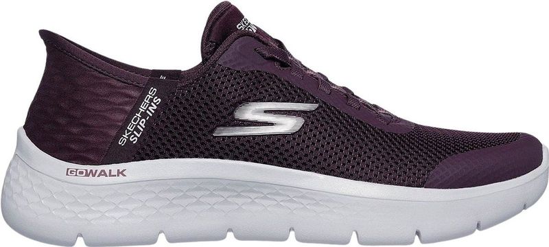 Skechers, Dames, Schoenen, Paars, Maat: 36 EU Synthetisch,