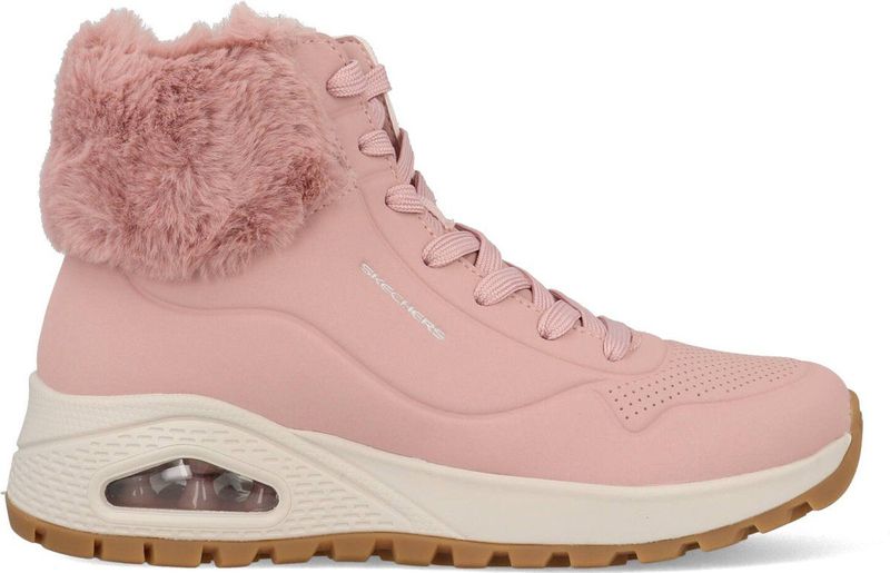 Skechers - Uno Rugged - Legerkisten - Bruin - Leer