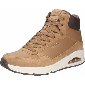 Skechers Uno Heren Sneakers - Bruin - Maat 46