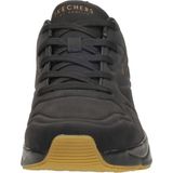 Skechers - Tres-Air Uno Sneakers - Zwart - Synthetisch Materiaal