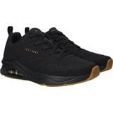 Skechers - Tres-Air Uno Sneakers - Zwart - Synthetisch Materiaal