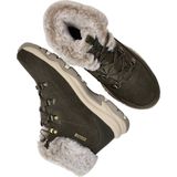 Skechers Trego Snow Worries Dames Laarzen Olijfgroen