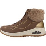 Skechers - Uno Rugged - Bottine - Zwart - Durabuck - Imitatiebont