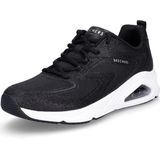 Skechers Tres Air Uno Glit Airy Dames Sneakers Zwart